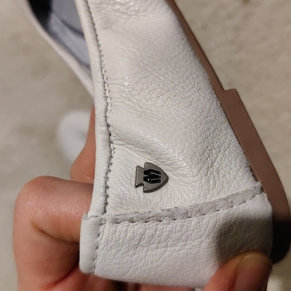 Minnetonka Anna Ballet Flat Creamy White 6.5 Leather Shoes Ballet Flats Y2K - Picture 4 of 8